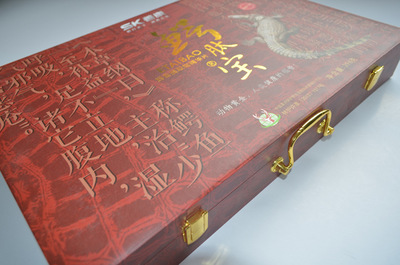 廣州萬形紙品包裝 木質特色禮盒訂做，含金屬扣設計與市場暢賣